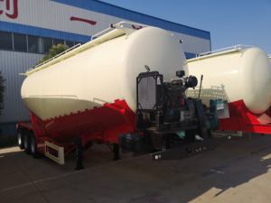 La Chine usine vente 3 essieux semi-<span class=keywords><strong>remorque</strong></span> pour poudre <span class=keywords><strong>de</strong></span> chaux/minerai réservoir <span class=keywords><strong>de</strong></span> poudre ciment vraquier camion 12R22.5 <span class=keywords><strong>pneu</strong></span> acier matériel - Product Image 5