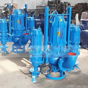 Centrifugal Submersible Slurry <b>Pump</b> High Chromium Alloy Impeller 6m <b>Suction</b> Head Flange Connection Electric Three Phase Motor - Product Image 3