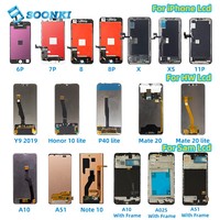 Téléphone portable lcd pour samsung note 8 9 10 10plus 20plus 20 ultra écran remplacer, lcds de celular pour samsung galaxy note 20 ultra