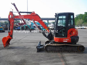 Excavatrice d'occasion Kx163-5 de 5 tonnes, de marque supérieure, en bon état, fabriquée au Japon, design original, à vendre - Product Image 5