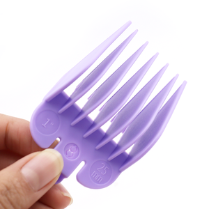 Boîte de rangement unique pour tondeuses à <span class=keywords><strong>cheveux</strong></span> avec guide-peigne, 8 calibres, boîte de rangement pour tondeuses à <span class=keywords><strong>cheveux</strong></span>, organisateur d'accessoires pour <span class=keywords><strong>cheveux</strong></span>, rouge, bleu, porte-garde-<span class=keywords><strong>cheveux</strong></span> - Product Image 4