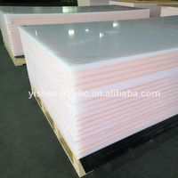 Vente en gros d'usine 2-50mm plexiglas coloré plastique moulé pmma feuille acrylique pour extérieur led publicité mini lettre panneau
