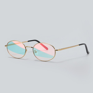 Gafas <span class=keywords><strong>de</strong></span> Sol Retro Ovaladas Premium SPUKA 8013 para Hombre y <span class=keywords><strong>Mujer</strong></span> con Revestimiento <span class=keywords><strong>de</strong></span> Espejo y Logotipo Personalizado - Product Image 6
