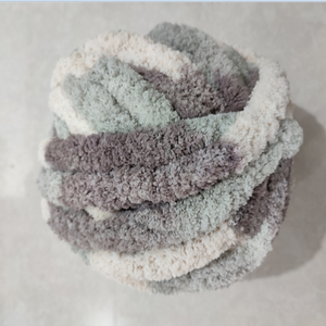 Cynthia Chăn Dày 100% 2Cm Dày Cỡ Lớn 100% Polyester Chunky Sợi Chenille Thuần Chay - Product Image 6