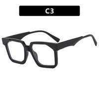 Lunettes de vue carrées vintage pour femmes, nouveau style, verres transparents en PC, lunettes anti-lumière bleue colorées