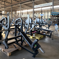 Máquina de remo extrema con carga de placas para entrenamiento de fuerza de brazos sentado, con estructura de acero y características de seguridad para gimnasio