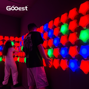 GOOEST - Muro de Escalada Interactivo Digital LED para Escalada Extrema, Agarres de Escalada de Felpa, Madera y Metal, Capacidad de 500 kg, Uso en Interiores para 2-5 Personas - Product Image 3
