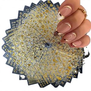 Autocollants en gel personnalisables en gros pour nail art, motifs dessin animé et anime en relief, pour femmes et enfants - Product Image 2