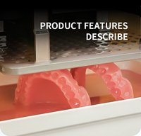 LEYI Resin Gigi Tiruan 405nm HeyGears/SprintRay/Shining 3D LCD 3D Printer Tahan Aus 1kg/botol 100% Kemurnian 24 DR5