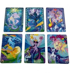 Cartes QM chinoises <span class=keywords><strong>KA</strong></span> YOU authentiques My Little Ponys Édition Anniversaire Limitée Amitié Éternelle Rares SC SGR Cartes Princesse Lune Scintillante - Product Image 5