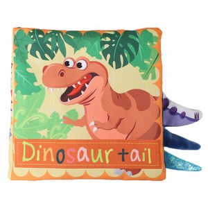 หนังสือผ้ารูปนกฮูกแบบอินเทอร์แอคทีฟสำหรับเด็กทารกเพื่อการเรียนรู้ นกฮูก ยีราฟ และลิง - Product Image 6