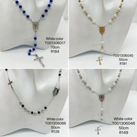 Collier en acier inoxydable XUPING JEWELRY avec pendentif médaille Vierge Marie et croix, bijou religieux unisexe, cadeau