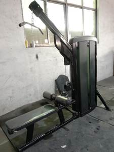 高級デュアルファンクションジムフィットネスマシン高品質クッション商用ピン荷重アームトレーニング用ラットプルダウン - Product Image 5