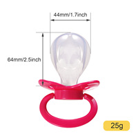 Chupete de Silicona de Alta Calidad para Adultos, Estilo Europeo y Americano, Tamaño Grande, para Dejar de Fumar, ABDL