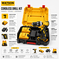 Kit de perceuse sans fil professionnelle 21V avec batterie au lithium, ensemble de perceuse électrique pour le travail du bois, l'assemblage et la réparation de meubles