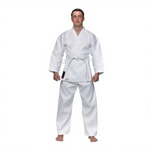 Conjunto de Entrenamiento de Karate de Manga Larga de Secado Rápido, Mezcla de Poliéster/Algodón de Alta Calidad, 180g, para Hombres Adultos - Product Image 1