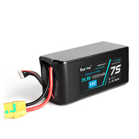 Baterai LiPo OEM 10000mAh 7S 25.9V 15C 800 Siklus Daya Tahan Tinggi untuk Peralatan Medis dan Perkakas Listrik, Katoda LiNiMnCoO2, Konektor XT90