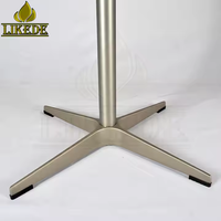 Base de table pliante extérieure en aluminium Support de meuble de restaurant café pliable et durable