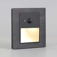 Fabrication 1W détecteur de mouvement étape led applique murale intérieur étape lumières