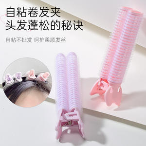 ชุดโรลม้วนผม12ซม. lmltop คลิปหน้าม้าโปร่งสำหรับใช้ในชีวิตประจำวันสีทึบโพลียูรีเทนไฮโดรฟิลิก - Product Image 1