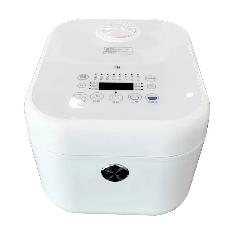 4L touch control Low sugar IH rice cooker with unique non-stick without coating technology equipped with stainless steel pot