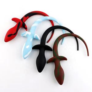 Venta caliente Dog Tail G Spot Stimulator Mujeres Hombres <span class=keywords><strong>Gay</strong></span> Sex Game BDSM Erótico Butt Plug Juguetes para adultos Sex Shop Masajeador de próstata - Product Image 5