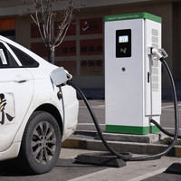 Nouvelle station de charge rapide DC 120 kW, chargeur de véhicules électriques modulaire à haute efficacité, extérieur, commercial, IP55, service OEM ODM, approvisionnement en gros