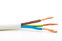 1,5mm 2,5mm 4mm Kupferdraht PVC Flexibles Kabel 3-Adriges Royal Cord Kabel