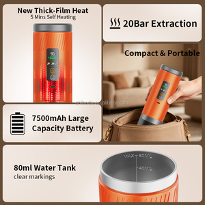 เครื่องชงกาแฟแคปซูลอเมริกาโน่ LED 88W รุ่นใหม่ ใช้ได้กับ K-Cup Pods สำหรับรถยนต์ การเดินทาง แคมป์ปิ้ง และกิจกรรมกลางแจ้ง - Product Image 2