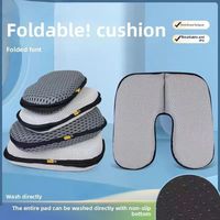 Coussin imperméable, respirant, antibactérien, anti-escarres, soulagement sciatique, soutien du coccyx, en polyester écologique, lavable