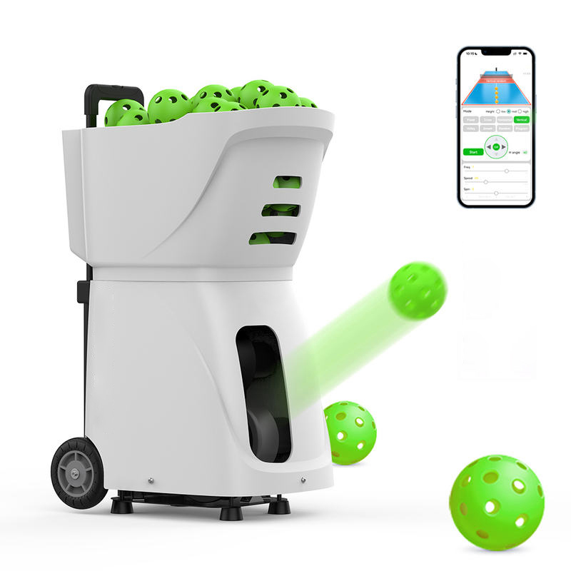 PP-smart 2026 New Arrival High Quality Durable Pickleball Ball Machine APP Remote Control Training Launcher Training Machine