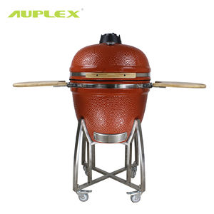 AUPLEX - Ahumador y Parrilla Kamado de Cerámica Portátil Moderna de 21-29 Pulgadas <span class=keywords><strong>con</strong></span> Carro y Encendido Electrónico para Barbacoa de Carbón al Aire Libre - Product Image 1