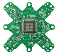 Carte de circuit imprimé multicouche personnalisée pour servomoteur de robot industriel, assemblage PCBA SMT DIP, carte de circuit conforme RoHS