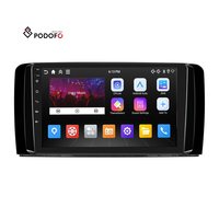 Autoradio Android Podofo 9 pouces avec Carplay sans fil et Android Auto pour Mercedes-Benz Classe R R300/R350 2006-2014 GPS WiFi OEM