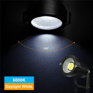 Nhôm <span class=keywords><strong>3W</strong></span>/5 W/7W dẫn phẳng Miệng Cây đèn sân khấu IP65 không thấm nước <span class=keywords><strong>COB</strong></span> mặt đất chèn chùm 120 góc chiếu sáng cảnh quan cho - Product Image 2