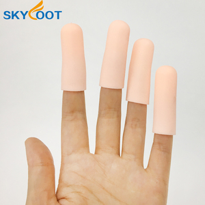 Linh hoạt Silicone gel ngón tay bìa vỉ ngón tay bảo vệ ngón tay cái tay áo ngón tay tay tay áo - Product Image 5