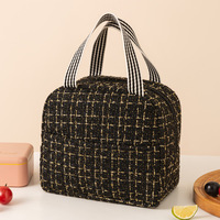 Sacs isothermes de luxe isolés par sac thermique de boîte à lunch portative pour des femmes