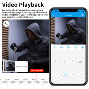 กล้องวงจรปิด Icsee พลังงานแสงอาทิตย์ แบตเตอรี่ชาร์จได้ ไร้สาย Wifi แบบหมุนได้ (PTZ) รองรับ <span class=keywords><strong>VMS</strong></span> ความละเอียด 2MP 4MP พร้อมเซ็นเซอร์ PIR ประหยัดพลังงาน กล้องโซลาร์ไวไฟสำหรับภายนอกอาคาร - Product Image 6