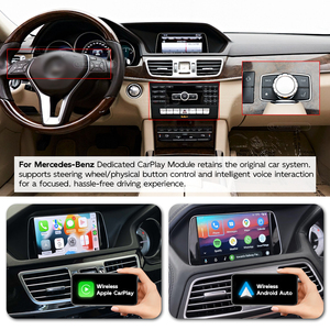Kit d'interface de module décodeur sans fil Apple CarPlay et Android Auto pour <span class=keywords><strong>Mercedes</strong></span> Benz Classe E W212 NTG 5.0/4.7/4.5 (2011-2016) - Product Image 3