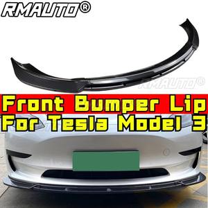 Accessoires extérieurs pour Tesla Model 3 : Lame de pare-chocs avant, séparateur, diffuseur, spoiler, protection de pare-chocs, kit carrosserie - Product Image 2