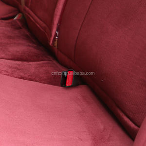 Bordo kadife klozet kapağı s koyu kırmızı kumaş araba koltuk minderi Topfit araba klozet kapağı - Product Image 3