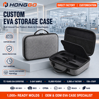 Étui de rangement EVA personnalisé, fabrication OEM ODM, étui de transport pour microphone et équipement audio, organisateur de voyage, étui EVA personnalisé, étui de rangement EVA