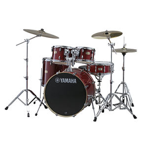Pack de coques <span class=keywords><strong>Yamaha</strong></span> Super Sales Stage Custom Birch 5 pièces avec grosse caisse de 22 pouces Raven Black - Product Image 3