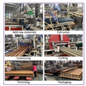 Tarima de WPC con Acabado de Madera de Nogal de la <span class=keywords><strong>Mejor</strong></span> Calidad, Estilo del Sudeste Asiático <span class=keywords><strong>para</strong></span> Terrazas Exteriores y Patios - Product Image 6