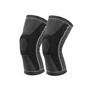 ที่รัดเข่าซิลิโคนกันลื่นมีสปริงบาร์ป้องกันขาและให้ความอบอุ่น - Product Image 5