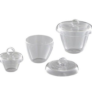 Creusets en quartz ASONE C3-6714-01 fabriqués au Japon, coupelles d'évaporation en céramique - Product Image 1