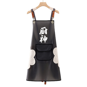 Tablier de cuisine imperméable et anti-taches en TPU <span class=keywords><strong>avec</strong></span> logo personnalisé pour femmes, nouveau style 2026, impression de logo personnalisable, pour le travail en cuisine - Product Image 5