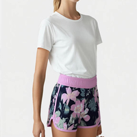 Short de sport à séchage rapide pour femmes actives Short de bain et maillot de bain de style vintage pour les maillots de bain d'été