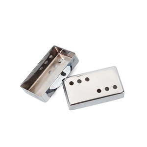 楽器アクセサリー、クロームギターピックアップカバー（3つのオフセット穴付き）、50/52mm、カスタマイズ可能なギターケースアクセサリー - Product Image 4