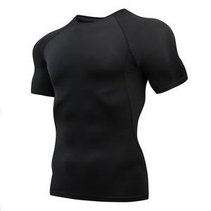 Ensemble de sport pour homme, respirant, séchage rapide, vêtements de fitness, tenue de course nocturne, ensemble de vêtements d'entraînement ajustés pour homme - Product Image 6